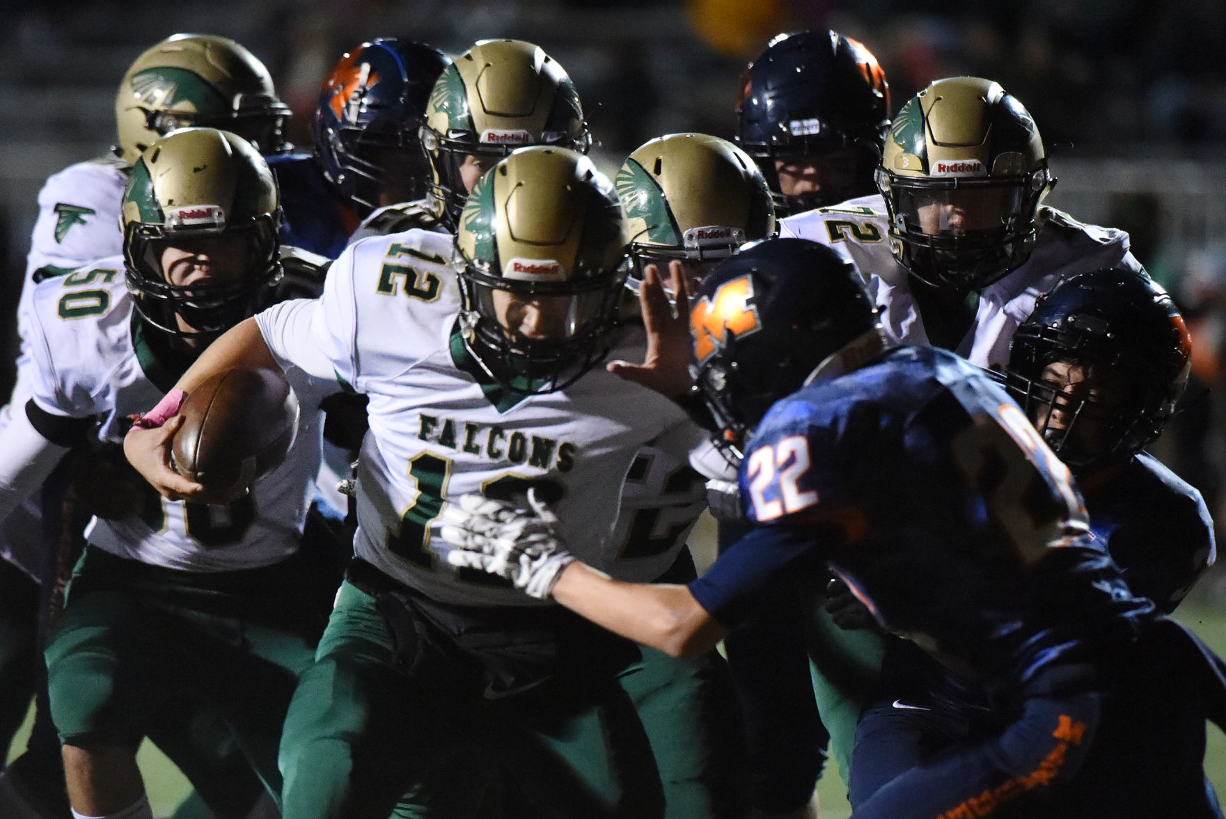 PHOTOS: Mitchell Marauders (7) Falcon High School Falcons (41)
